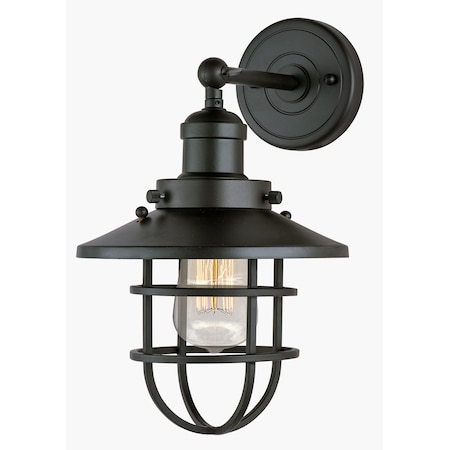Maxim Lighting Mini Hi-Bay 1-Light 8" Wide Bronze Wall Sconce 25070BZ